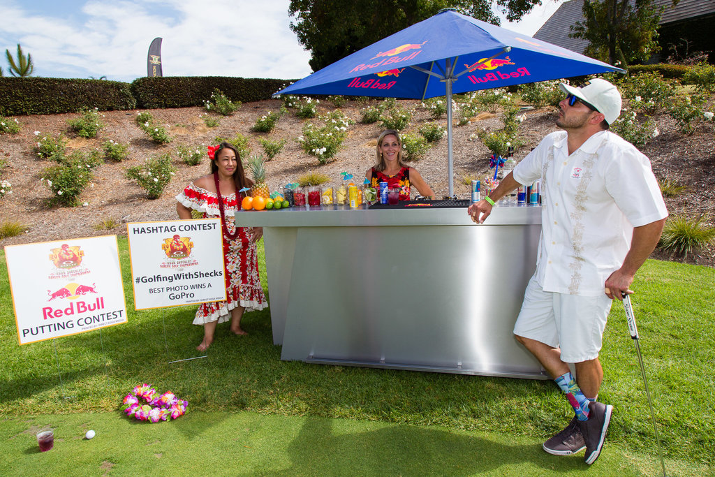 9th Annual Ryan Sheckler Oakley Golf Tournament - Red Bull Putting Contest  | Sheckler Foundation