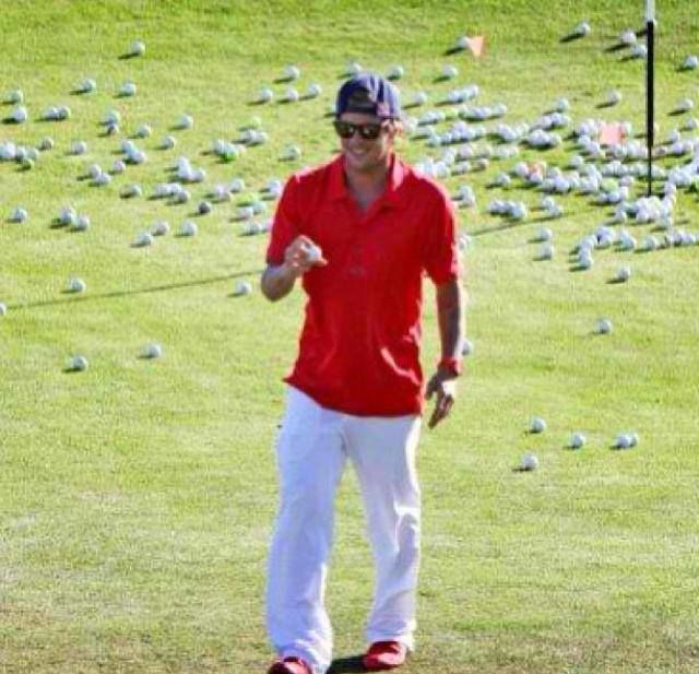 #ThrowBack Fred Water Golf Ball Drop